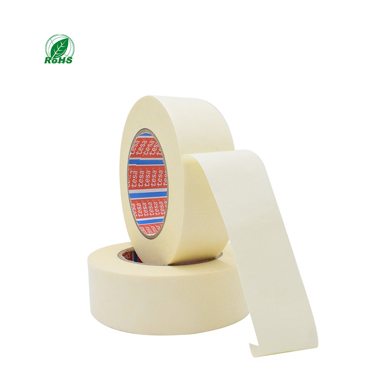 Low Price good quality tesa tape 4432 flat paper masking tape sandblasting protective masking tape