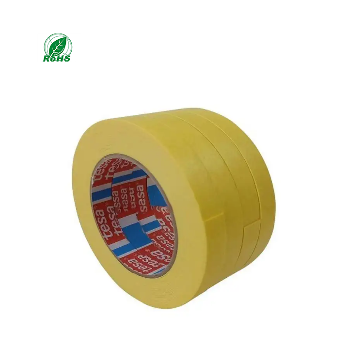 Factory direct sale tesa tape 4434 flat paper masking tape sandblasting protective masking tape