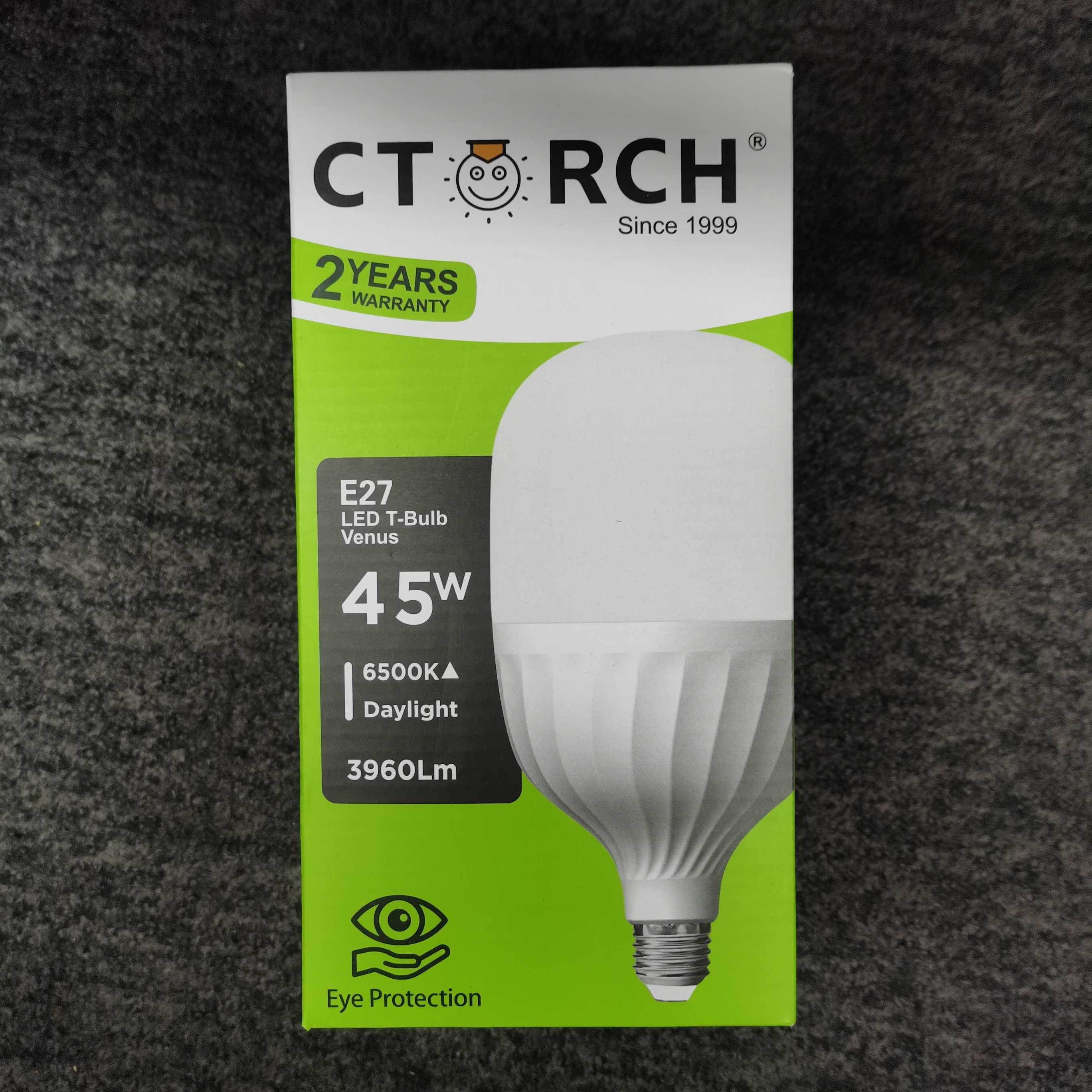 CTORCH Use high quality chips 2 Years warranty indoor Aluminum T Shape Bulb 5w 10w 15w 20w 30w 40w 50w E27 B22 led light bulb