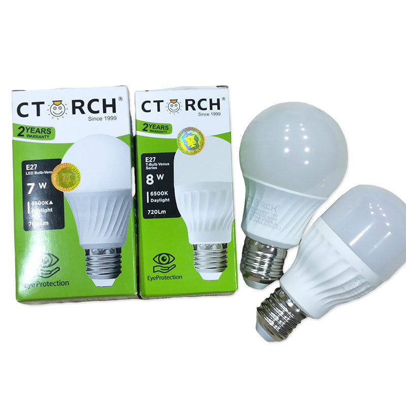 CTORCHP Wholesale Covers 5W 7W 9W 12W 15W 18W 24W A70 Led Light Bulb ceiling bulbs With E27 B22 Base