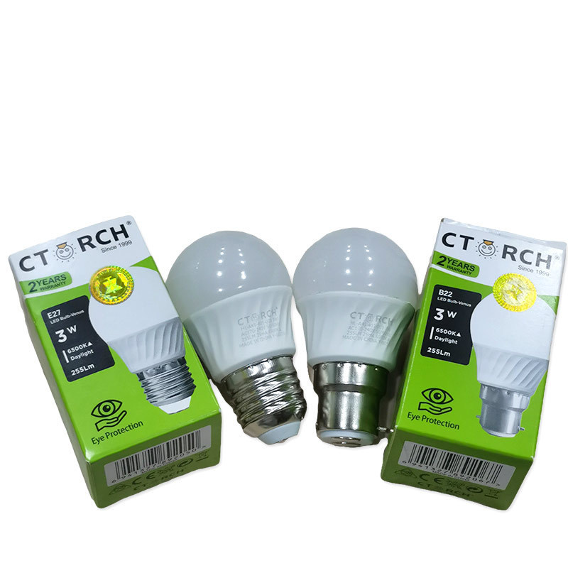 CTORCHP Wholesale Covers 5W 7W 9W 12W 15W 18W 24W A70 Led Light Bulb ceiling bulbs With E27 B22 Base