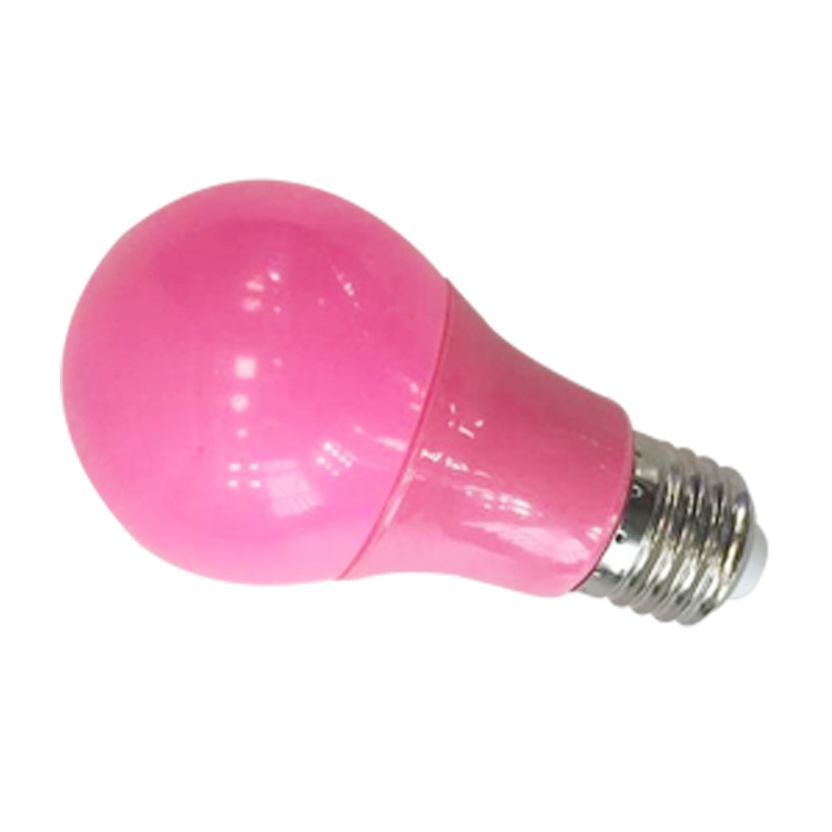 Charming Colored 7w 10w Yellow Red Pink Green Blue Multi Light Color Led Bulb