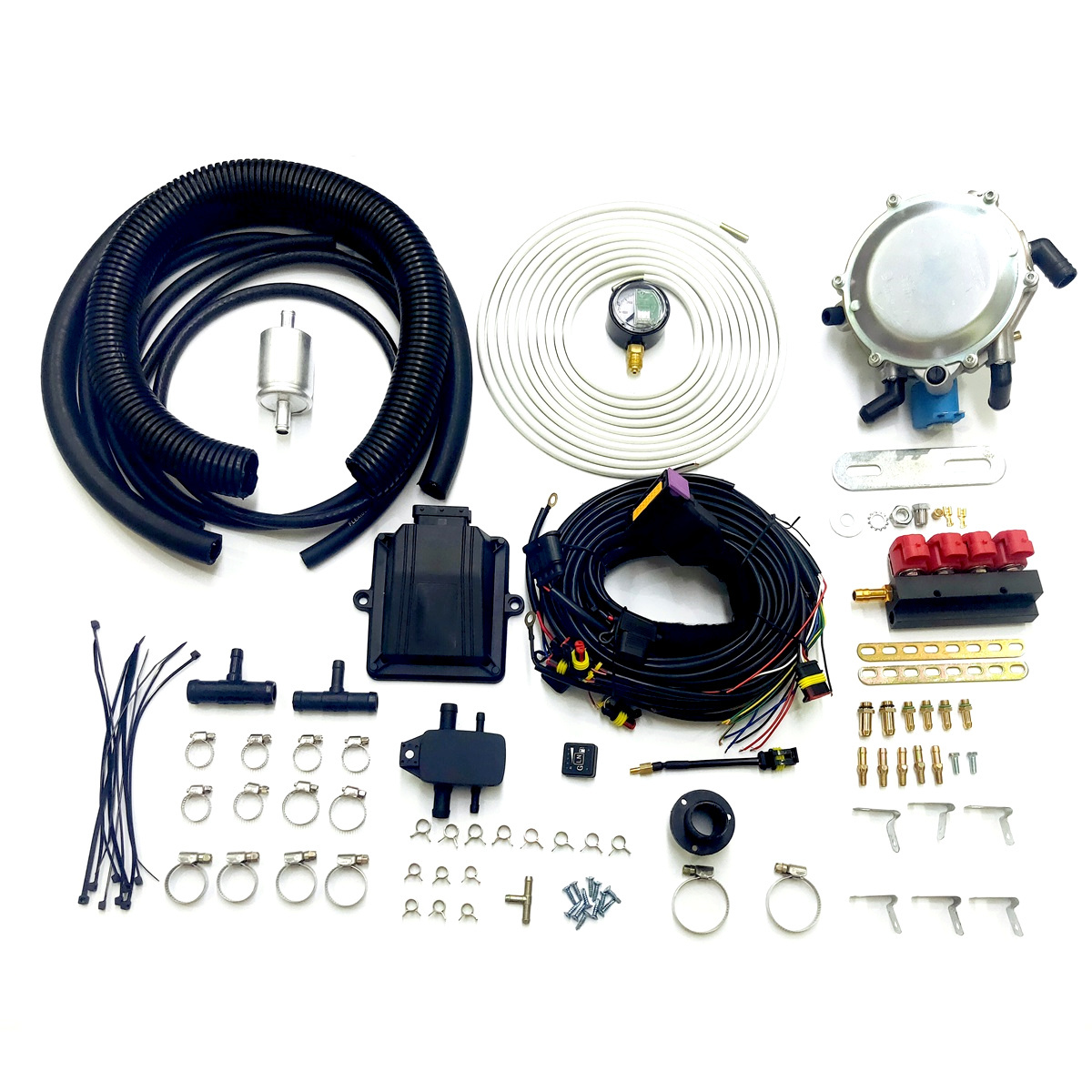 CNG Autogas Conversion Kit For CNG GNV System Convert Petrol Car To Lpg Conversion Auto Gas Mp48 Sequential Injection Kit