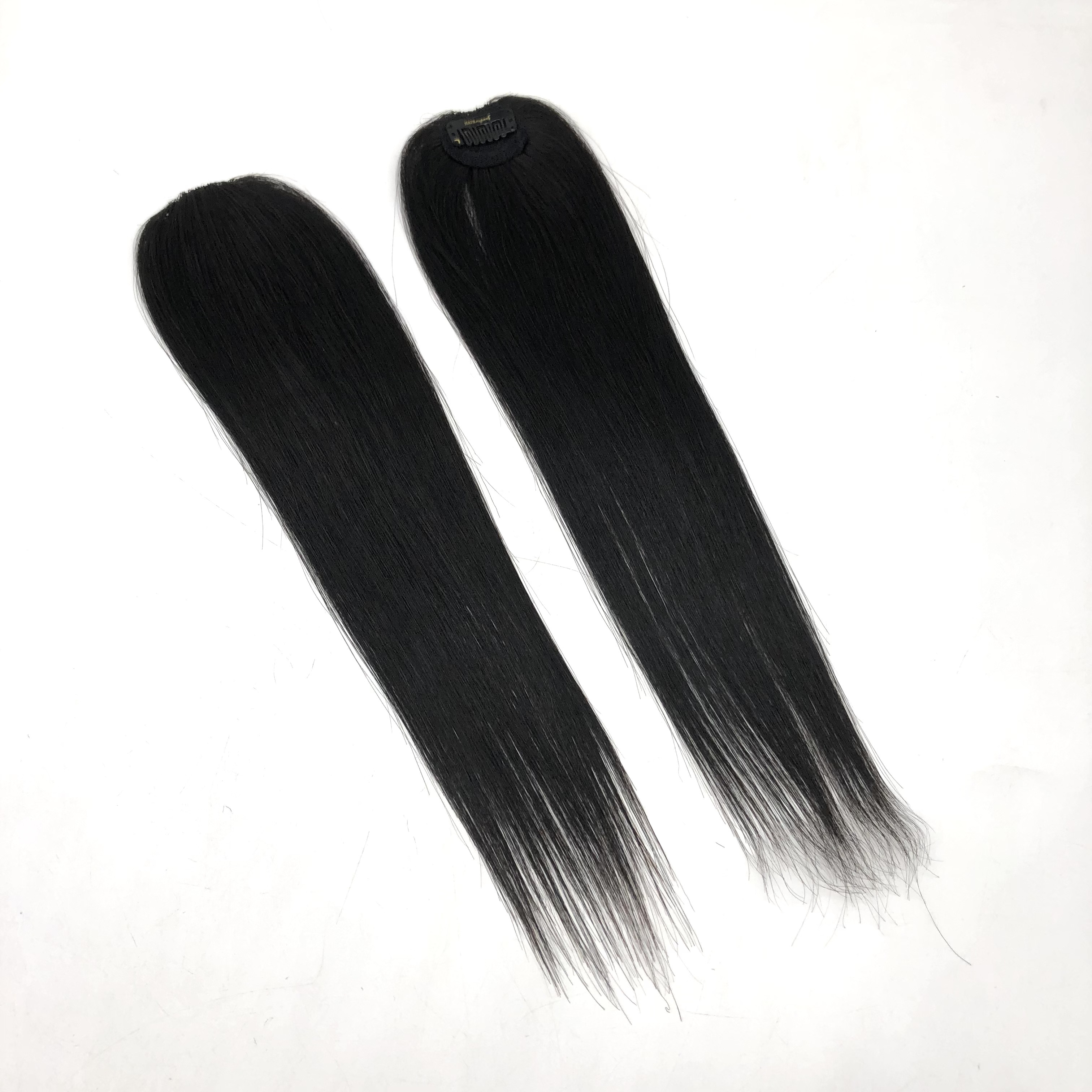 AU wholesale 100 human female mini hair volumizer  Remy hair  clip in invisible natural black brown women hair extension