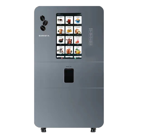 Fresh bean to cup coffee vending machine milk tea vending machine coffee and drinks