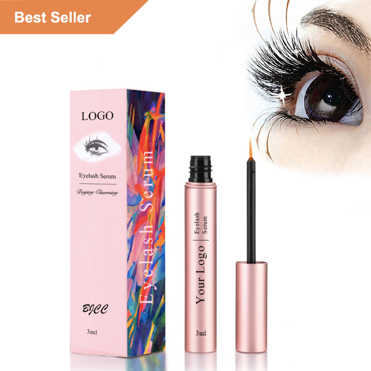 High Quality Cosmetic Fluid Eye Brow Enhancer Lash Growing Serum OEM Treatments Eyelash Growth Liquid