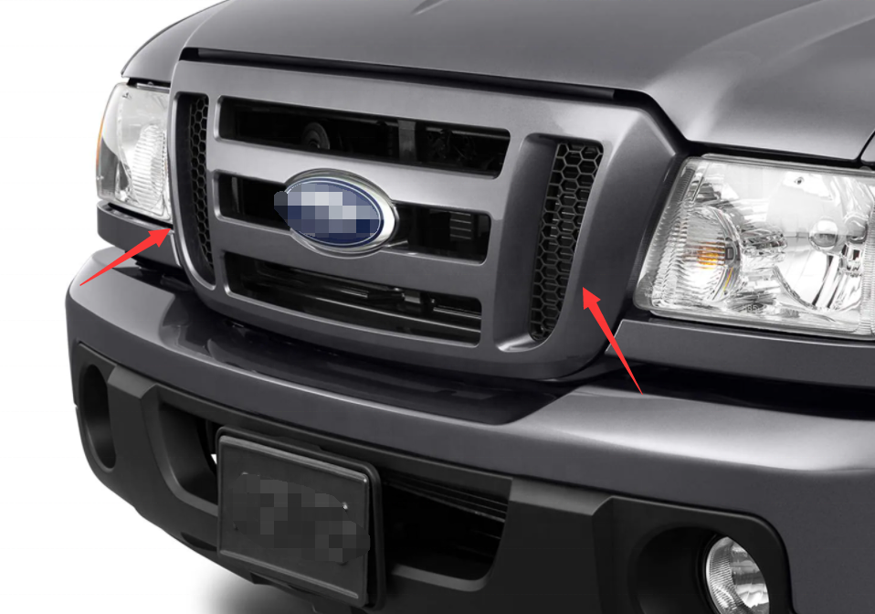 LLevo ford accessories front led running light for Ford Ranger white day running lights with harness