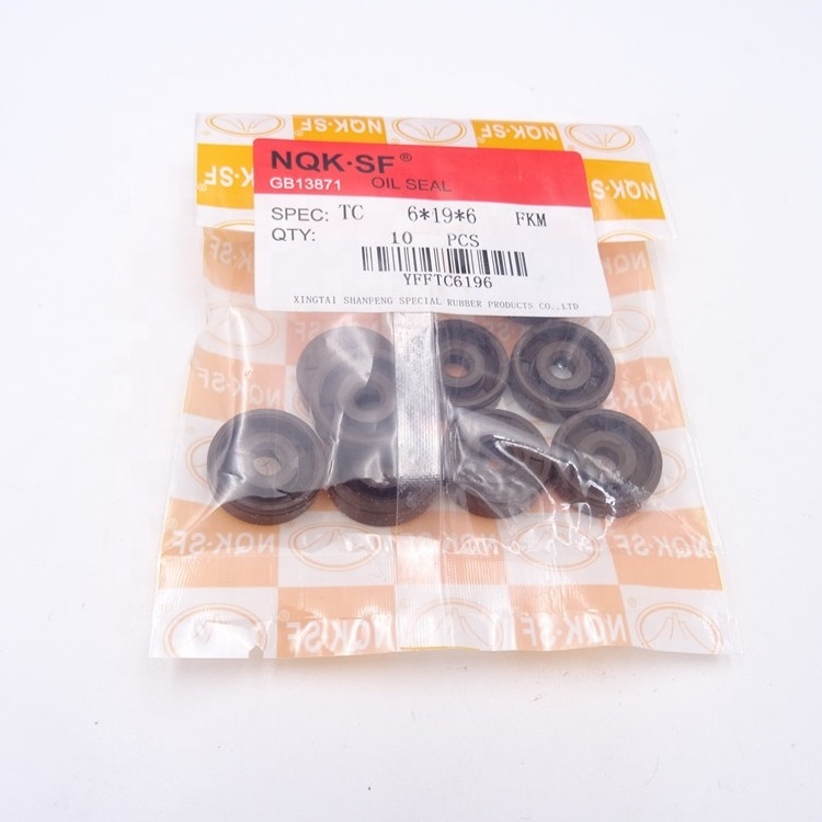 TC 6*19*6 FKM NQK.SF oil resistant fkm rubber gasket seals