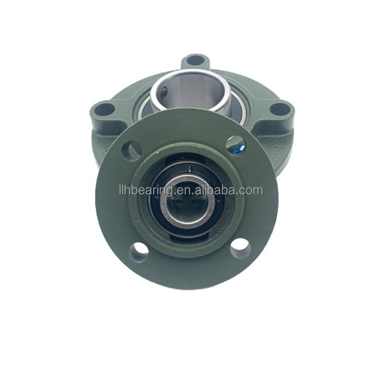 UCFC205 low noise cartridge insert unit round 25mm UCFC 205 pillow block bearing housing FC205 with UC205 insert ball bearing