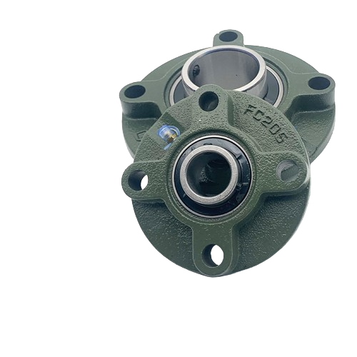 UCFC205 low noise cartridge insert unit round 25mm UCFC 205 pillow block bearing housing FC205 with UC205 insert ball bearing