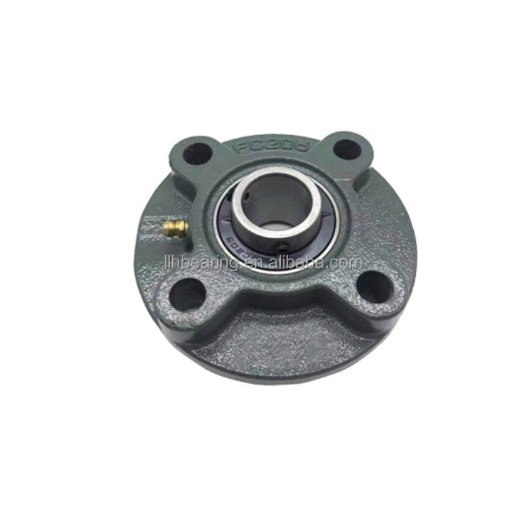 UCFC205 low noise cartridge insert unit round 25mm UCFC 205 pillow block bearing housing FC205 with UC205 insert ball bearing