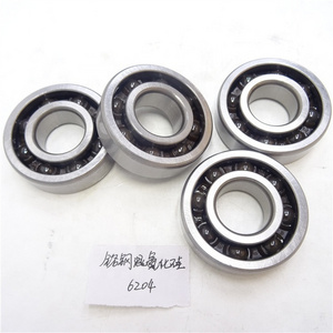 hybrid ceramic 6204rs 6204 2RS deep groove ball bearings