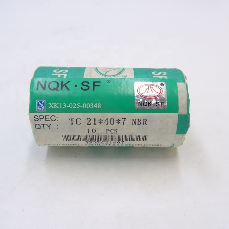 NQK.SF TC 21x40x7 NBR high quality bearing oil seal  21*40*7