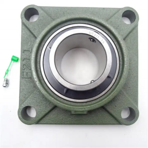 UCF211 four bolt square flange pillow block Bearing F211 housing with UC211 insert ball bearing