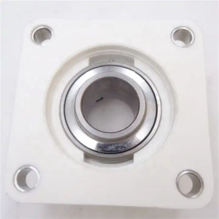 4 Bolt SUCF206-18 square flange UCF206-18 Plastic Housing Stainless Steel Pillow Block Bearing