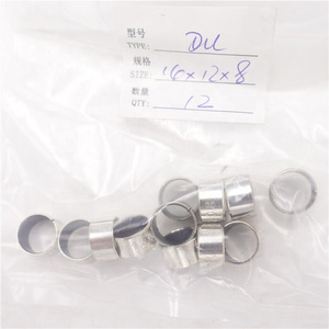 oilless bearing bush 12*14*8 DU Bushing 1208 Self Lubricating 12x14x8 SF-1