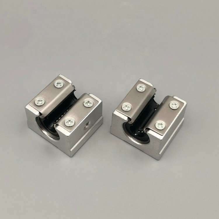 SBR aluminium linear motion ball bearing housing linear bearing slide unit bushing case SBR20 SBR 30 SBR40