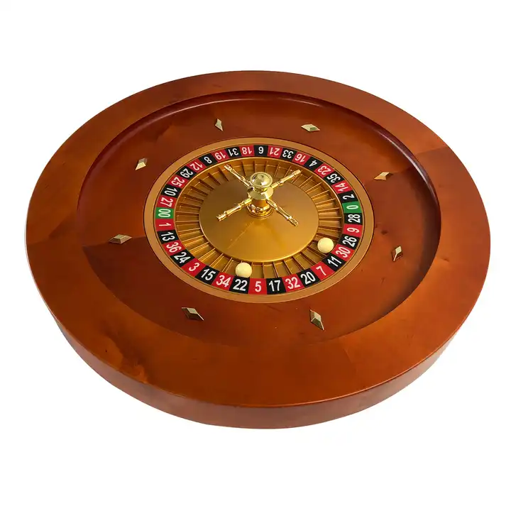 18 inch Solid Wood Roulette Wheels Professional Casino Single 0 & Double 00 Roulette wheel High quality manual roulette wheels