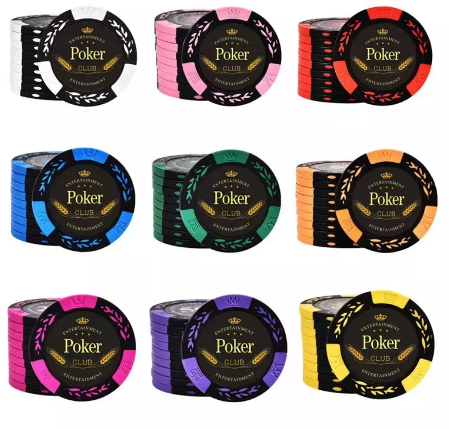 Gifts Custom High Quality 14g Casino Ceramic Clay Poker Chips, Cheap Poker Chips Set