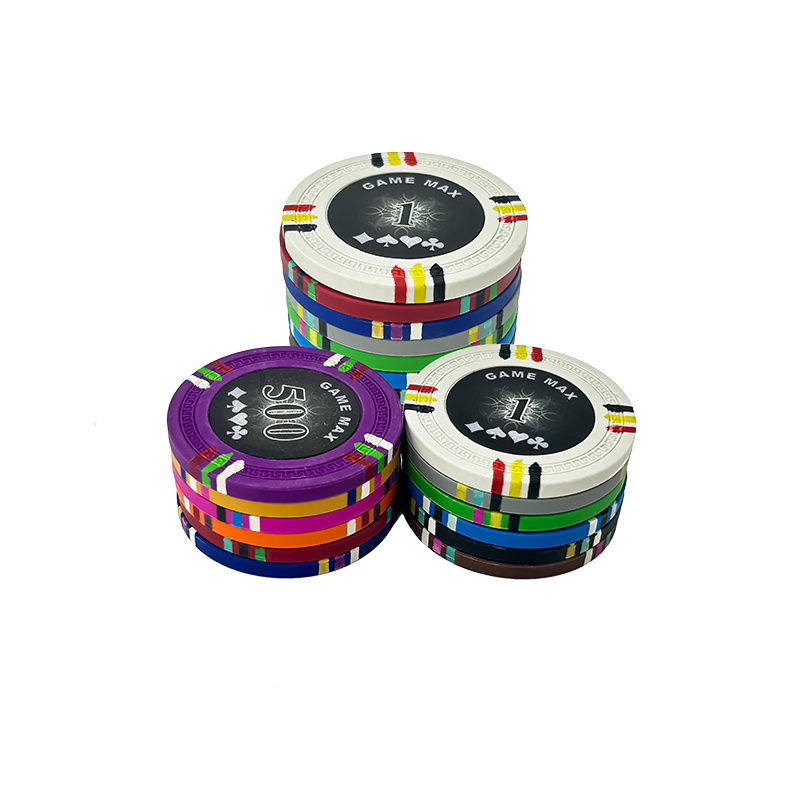 New product Ceramic Poker Chips Casino Quality Custom Blank Ceramic Chips