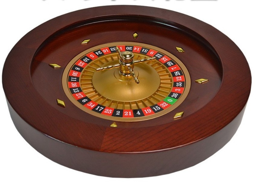 18 inch Solid Wood Roulette Wheels Professional Casino Single 0 & Double 00 Roulette wheel High quality manual roulette wheels