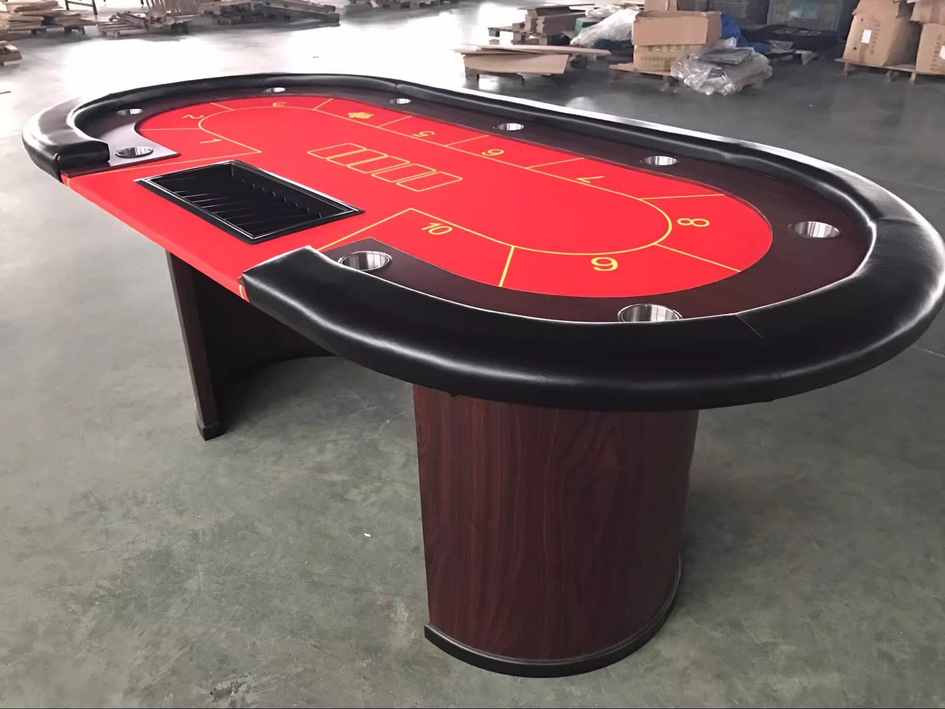 Poker Table Luxury Custom Gambling Game Tables Blackjack Texas Hold'Em