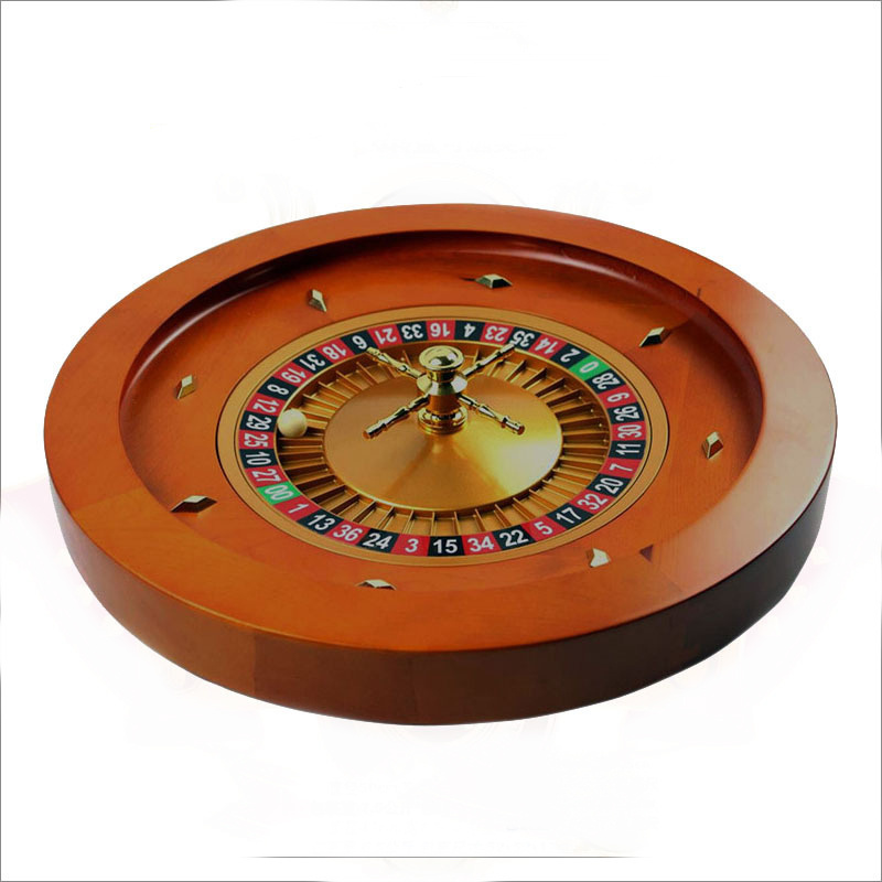 Luxury Casino Wooden Roulette Wheel Solid Wooden Roulette Wheel Gambling Deluxe Roulette Wheel