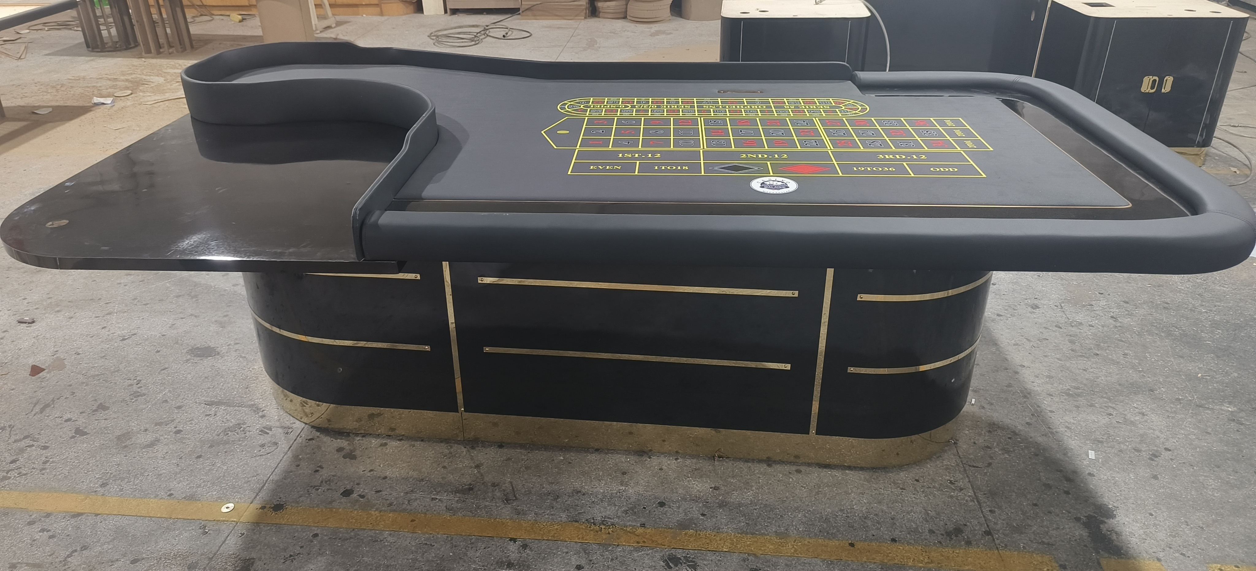 Luxury Roulette Table Casino Gambling Game Poker Tables Professional Table Custom