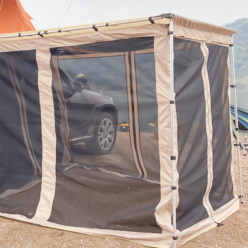 4x4 Camping Waterproof Car Awning Room Accesory 8' X 10' Camp Shelter Room with PVC Floor