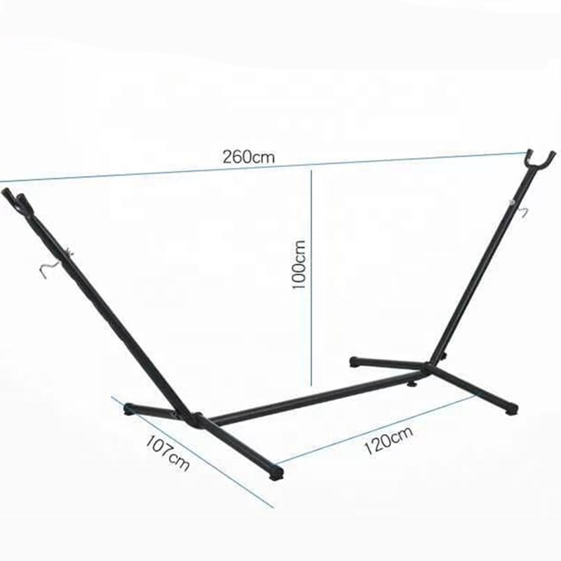 Best Choice Products Portable Heavy-Duty Hammock Frame Stand with Space Saving Carrying Case