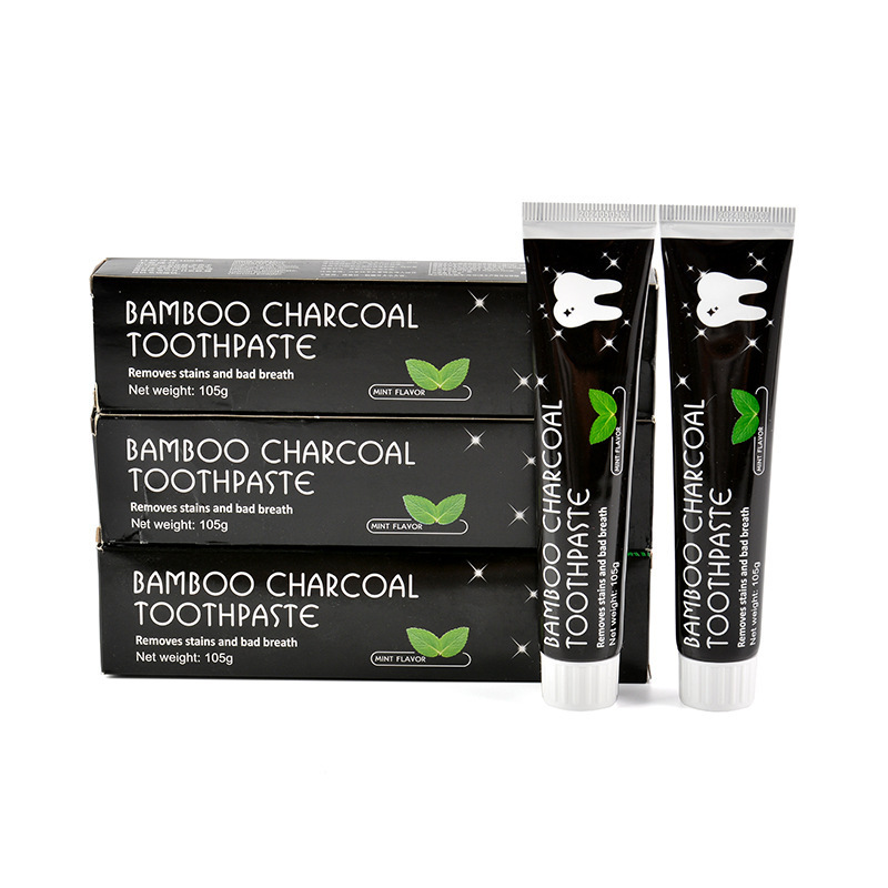 Activated Charcoal Whitening Toothpaste  Natural Coconut Tooth Whitener, Fluoride Free, Mint Flavour