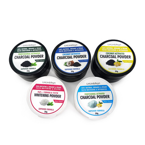 Top Seller Private Label Organic Activated Teeth Whitening Charcoal Powder