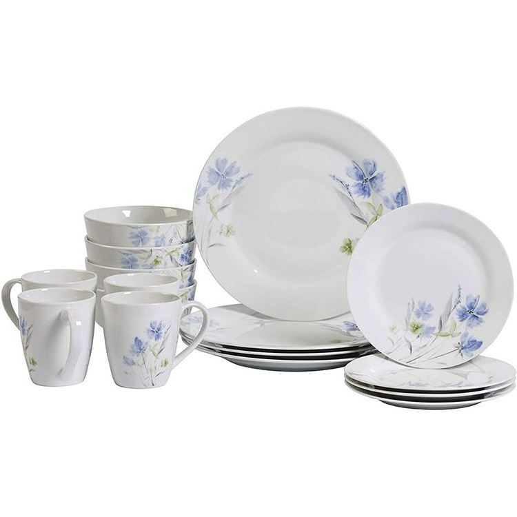 Stock pakistan luxury fine bone china ceramic dinner set white and gold for wedding customized