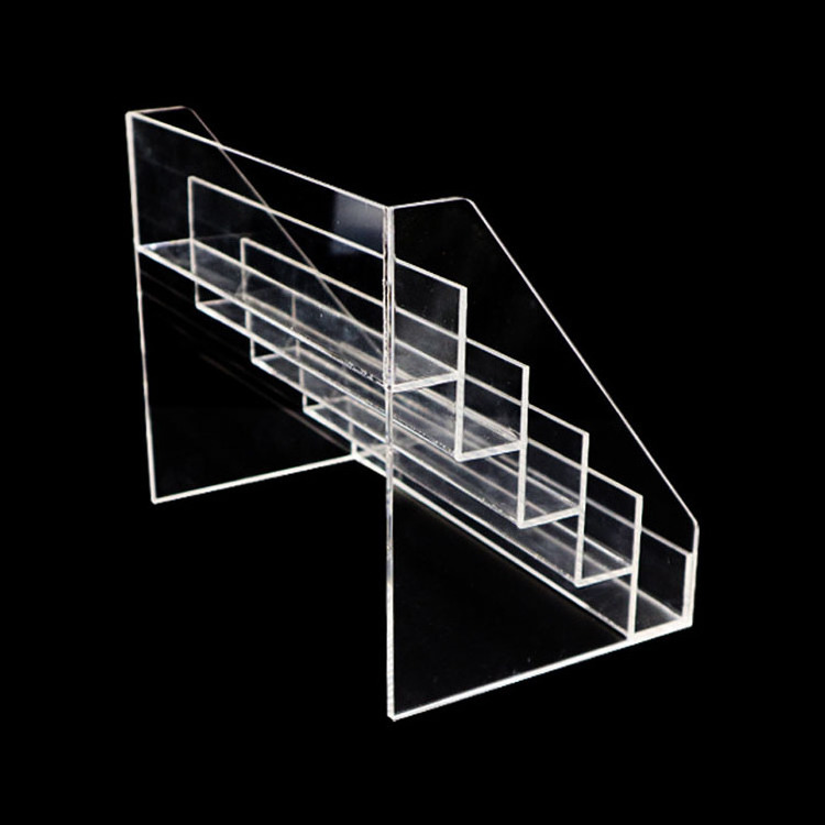 Acrylic False Eyelash Display Stand For Cosmetic Store Cosmetic Display Stand Transparent Acrylic Snack Box