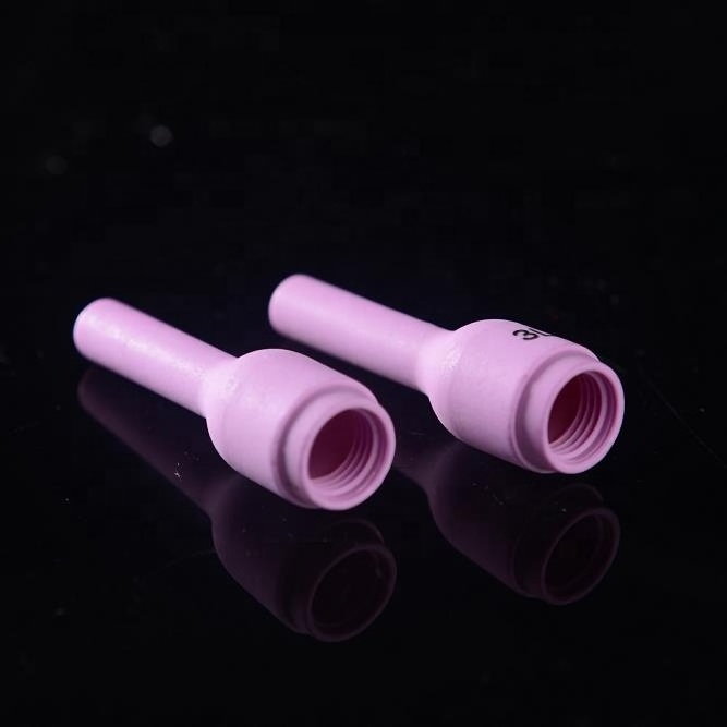 Pink Alumina Ceramic Tig Welding Cooling Nozzle In Welding Torches