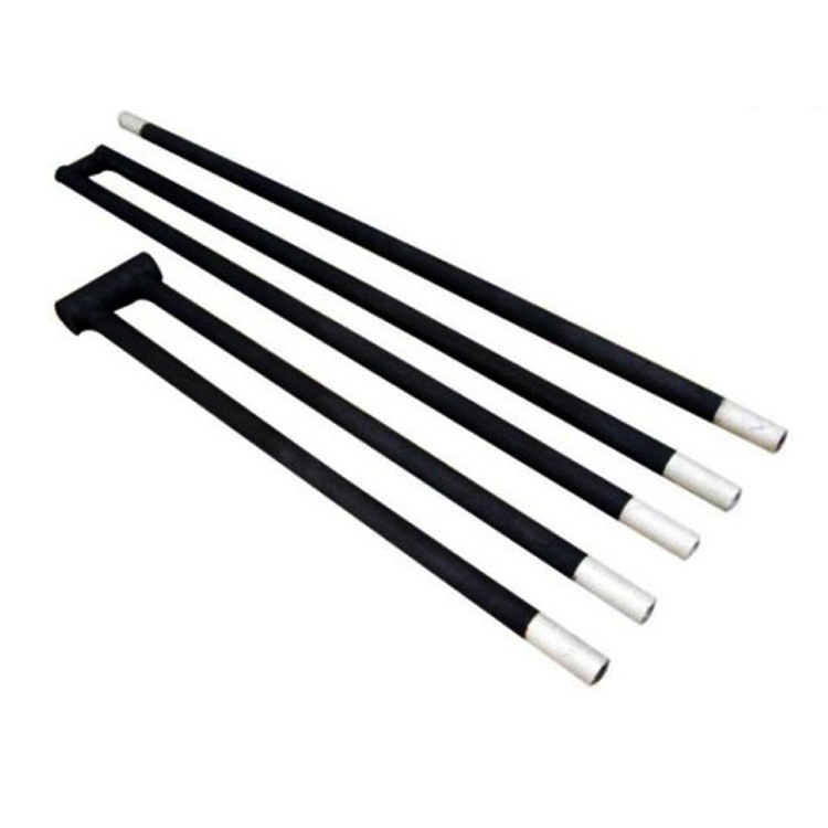 U W I type High temperature sic heater silicon carbide heating element rod for furnace