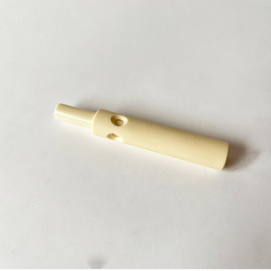 Insulating customized 95 99 alumina ceramic sleeve ferrule bushing for Precision flow control and material hard seal