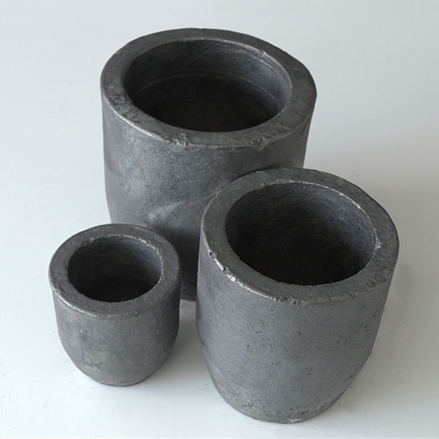 Factory price refractory Foundry Silicon carbide sagger SiC graphite crucible