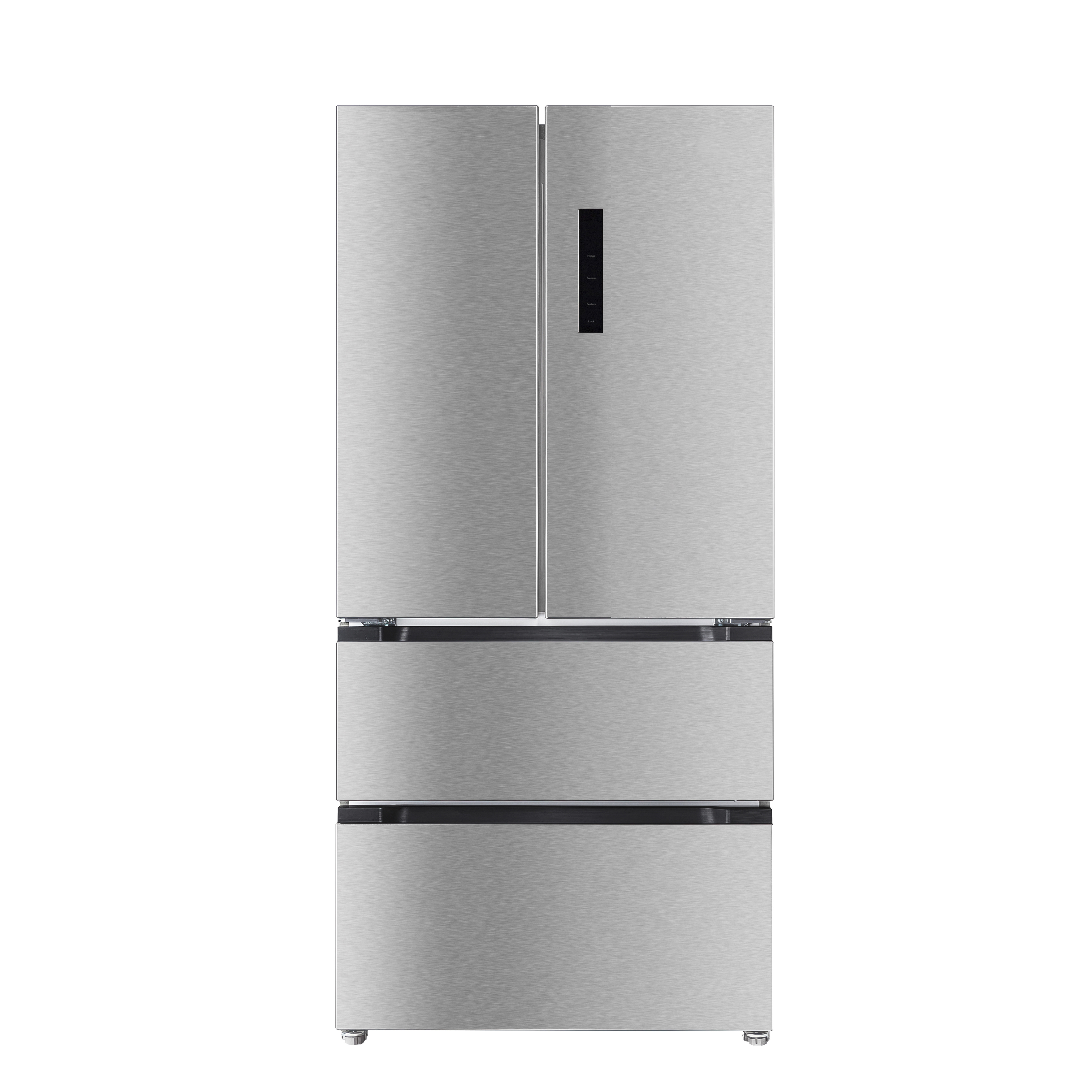 No Frost Electronic French Door Refrigerator Home refrigerator OEM large capacity 17 cu.ft 489L american fridge refrigerator