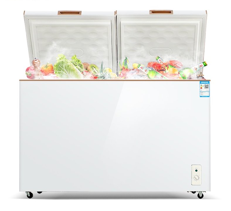 Fridges and deep freezers home 200 litres upright deep freezer double door top open double temperature refrigeration equipment