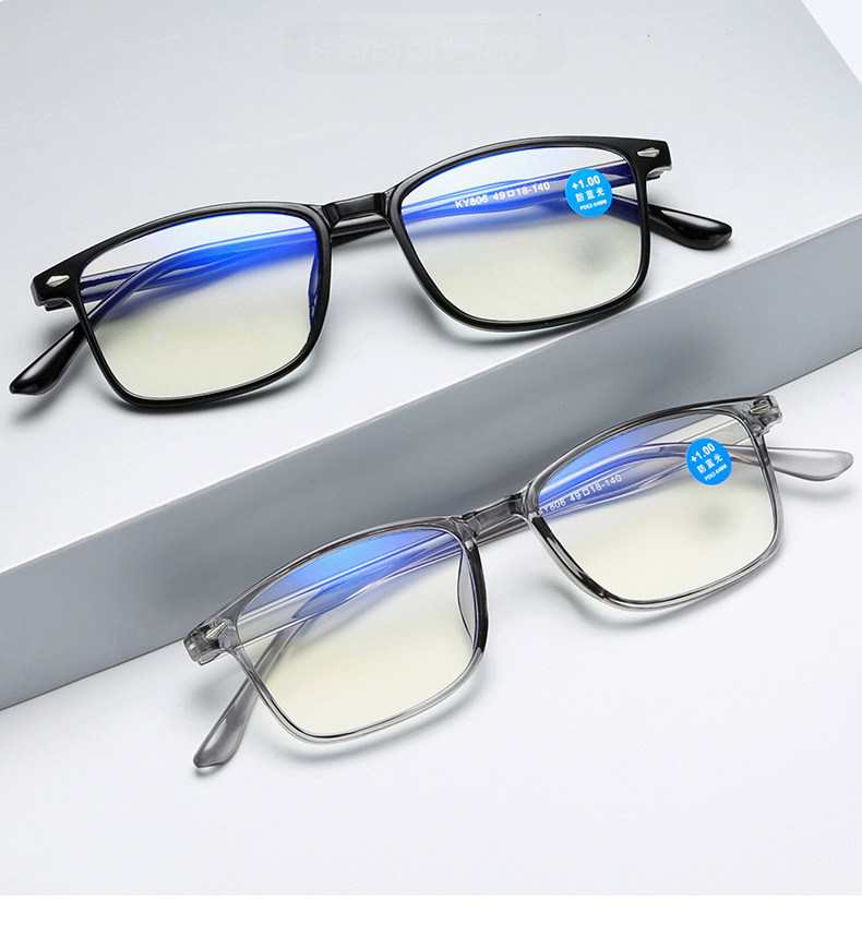 Wholesale Factory Price Blue Light Blocking Eyeglasses Plastic Women Men Fashion Custom Logo Prescription Cheap Reading Glasses