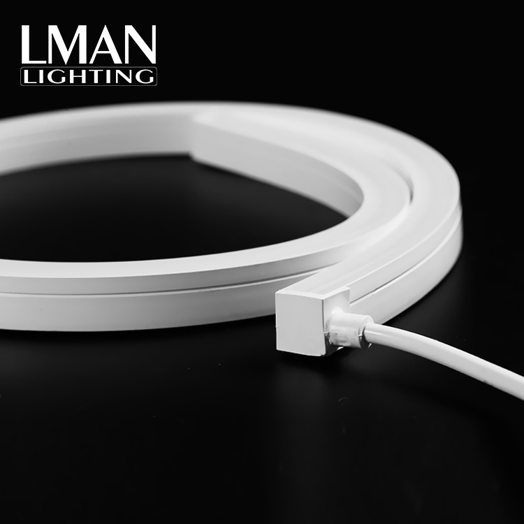 Silicone Flexible Wall Washer Light Mini 16*16mm SMD 3014 IP65 Waterproof 12W Led Neon Rope Light