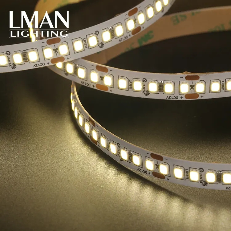 Super Bright 12V 24V IP20 192leds/m 15W SMD 2835 Living Room Ceiling LED Strip Light