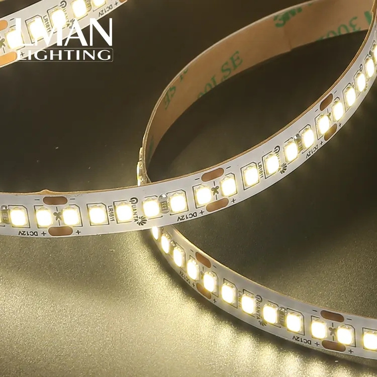 Super Bright 12V 24V IP20 192leds/m 15W SMD 2835 Living Room Ceiling LED Strip Light