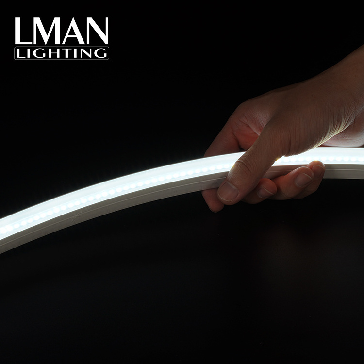 Silicone Flexible Wall Washer Light Mini 16*16mm SMD 3014 IP65 Waterproof 12W Led Neon Rope Light