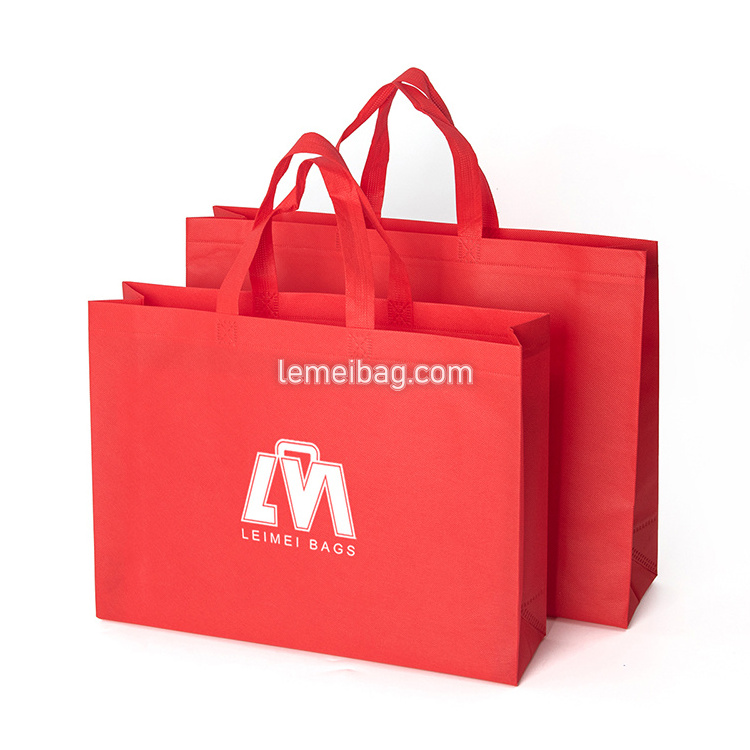 Customized Personalized Recyclable Fabric Shopping Bag Wholesale Promotional Pp Non Woven Manufacturers Tnt Bags