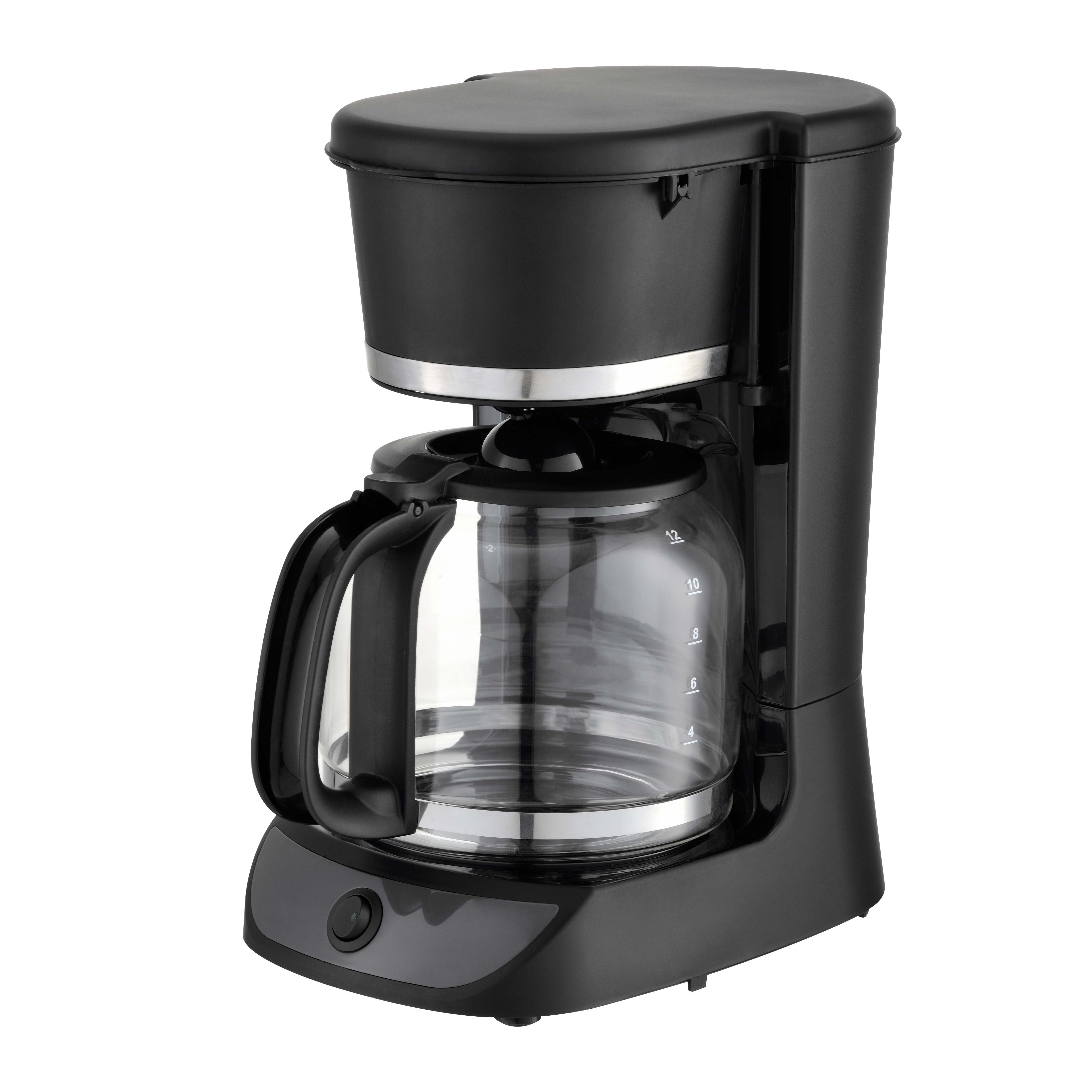 12 Cup Dishwashable Coffee Maker with Advanced Water Filtration  Permanent Filter