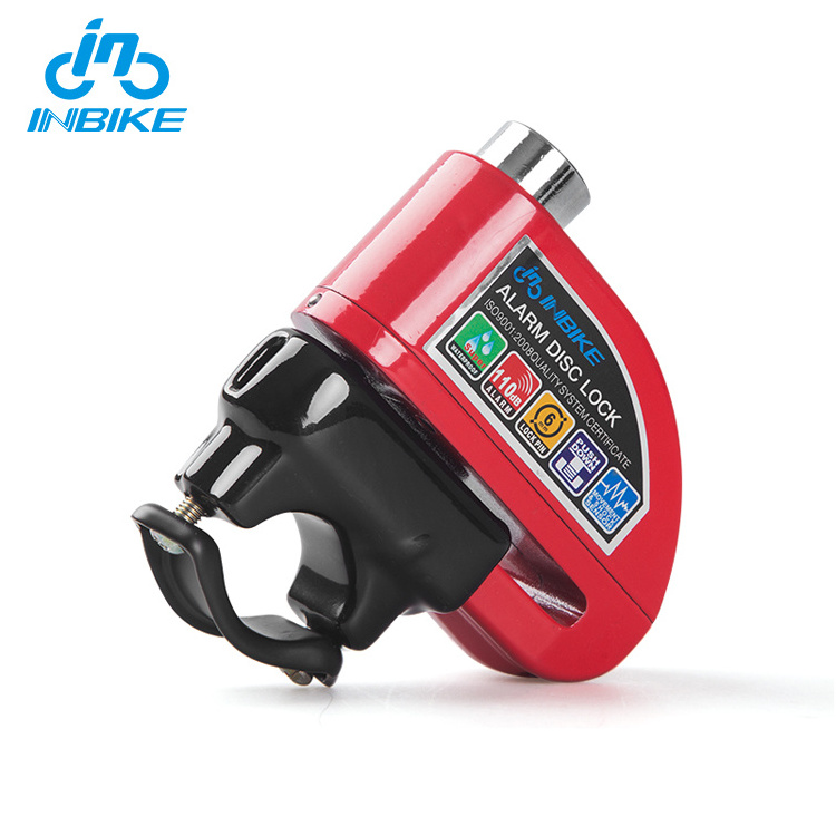 Safety Security Anti Theft MTB Motorcycle Disc Bicycle Brake Alarm Bike Lock With Key