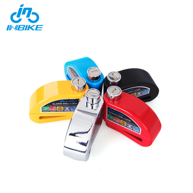 Safety Security Anti Theft MTB Motorcycle Disc Bicycle Brake Alarm Bike Lock With Key