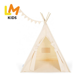 LM KIDS outdoor tipi for kids mushroom play tent pretend foldable play kids tent